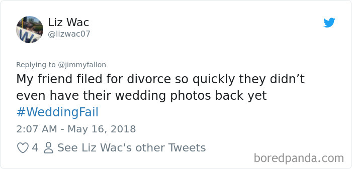Wedding Fail Tweets