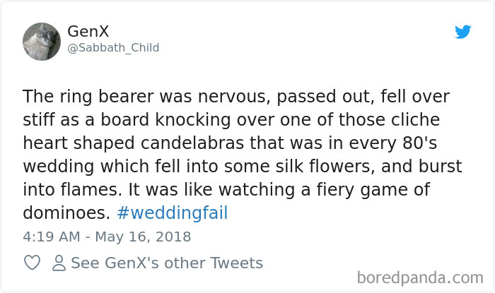 Wedding Fail Tweets