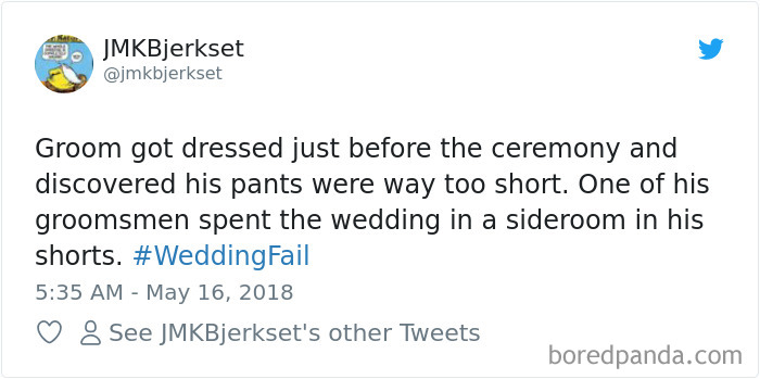Wedding Fail Tweets