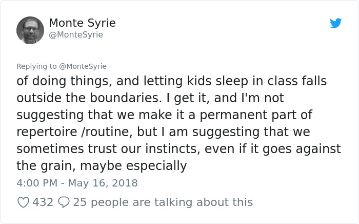 After A Student Falls Asleep In His Class, This Teacher Takes The Opportunity To Teach A Lesson To Everyone After A Student Falls Asleep In His Class, This Teacher Takes The Opportunity To Teach A Lesson To Everyone