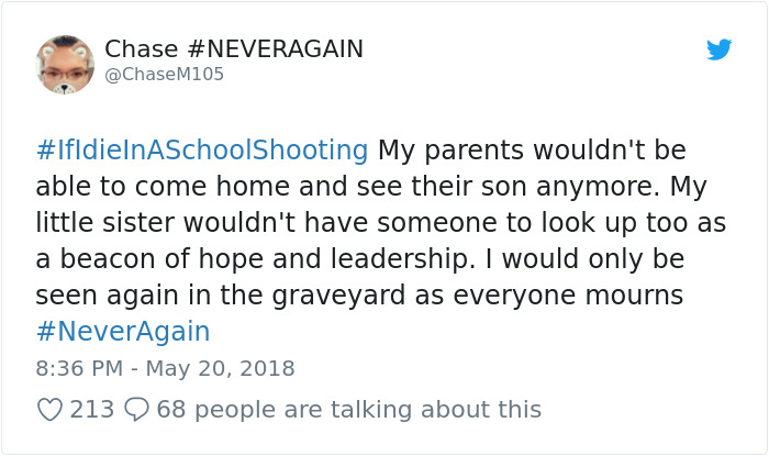 Students-Share-Gun-Control-School-Shooting-Ifidieinaschoolshooting