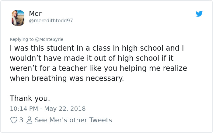 After A Student Falls Asleep In His Class, This Teacher Takes The Opportunity To Teach A Lesson To Everyone After A Student Falls Asleep In His Class, This Teacher Takes The Opportunity To Teach A Lesson To Everyone