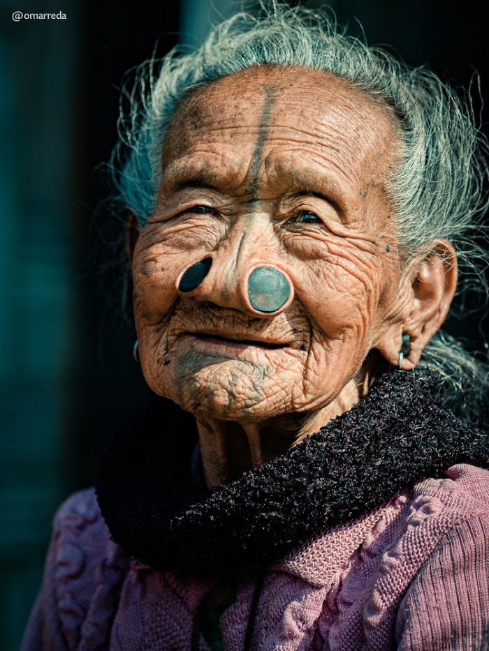 The Joyful Spirit Of The Last Generation Of Apatani Tribe Women With Nose Pluggings