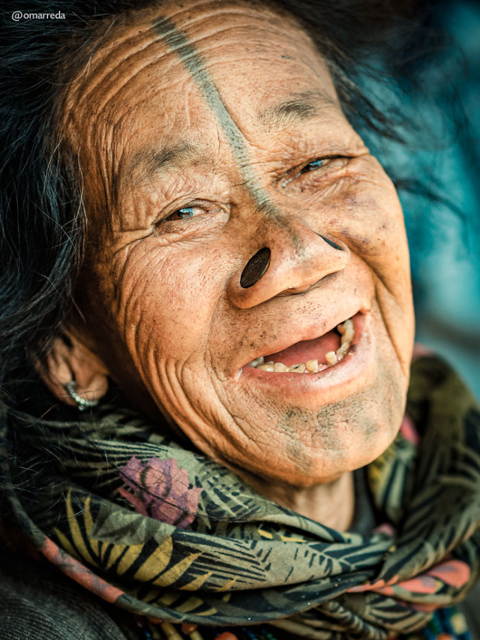 The Joyful Spirit Of The Last Generation Of Apatani Tribe Women With Nose Pluggings