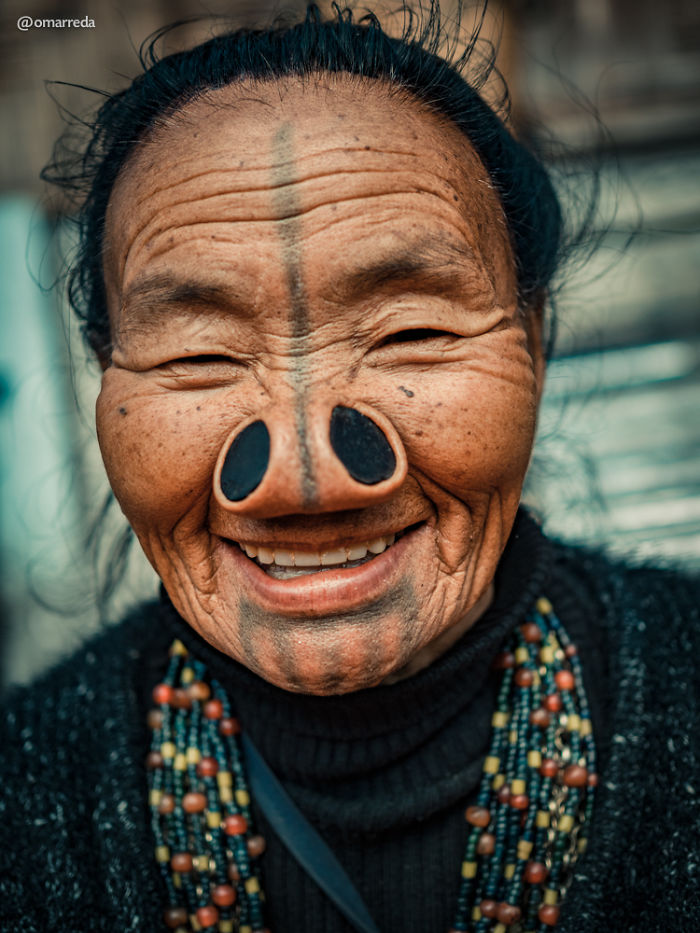 The Joyful Spirit Of The Last Generation Of Apatani Tribe Women With Nose Pluggings