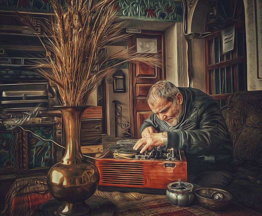 Artist Turns His Surrounding Environment From Abandoned Places And Small Abstract Details Into Elegance Pieces Of Art