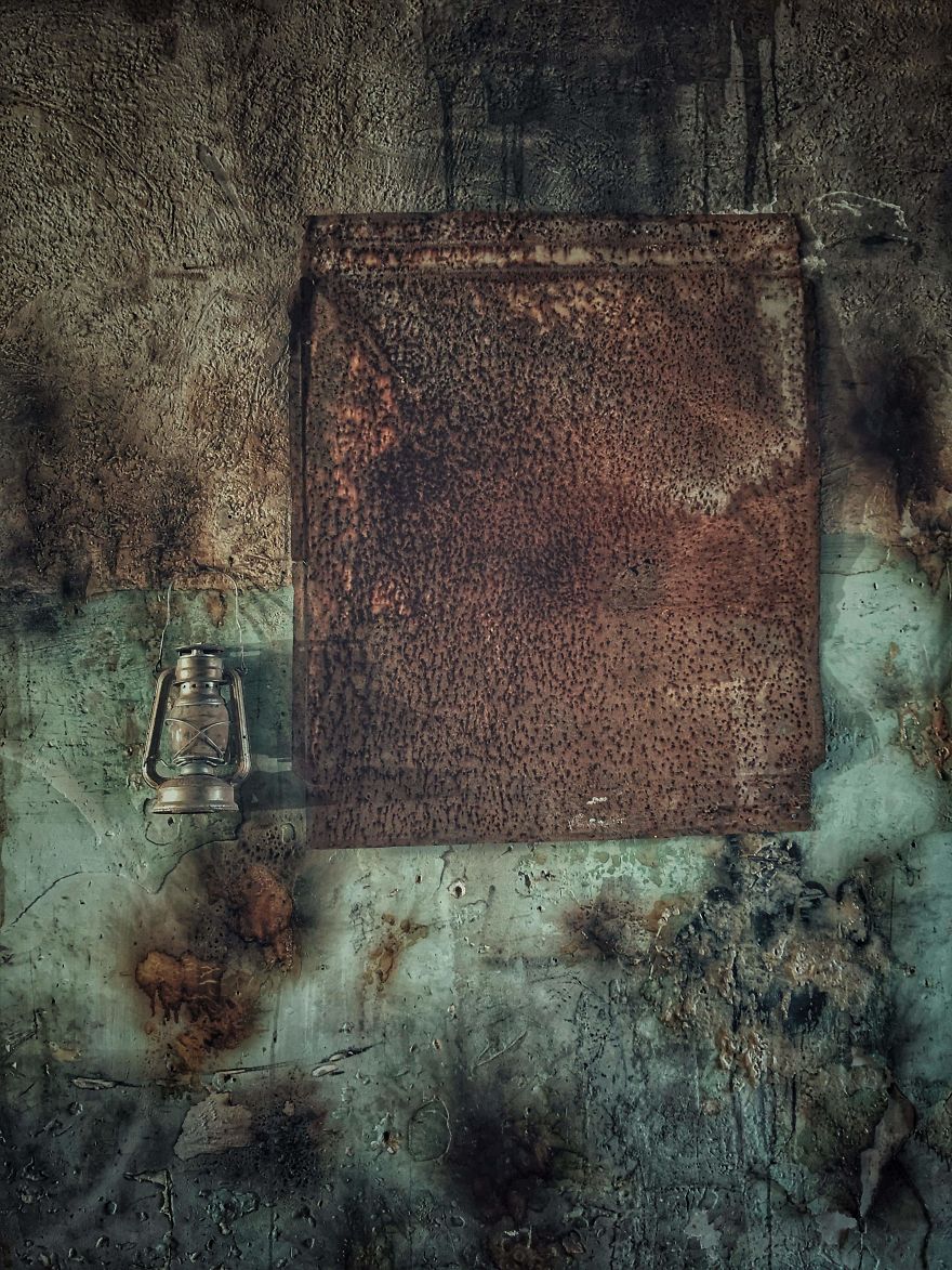 Artist Turns His Surrounding Environment From Abandoned Places And Small Abstract Details Into Elegance Pieces Of Art