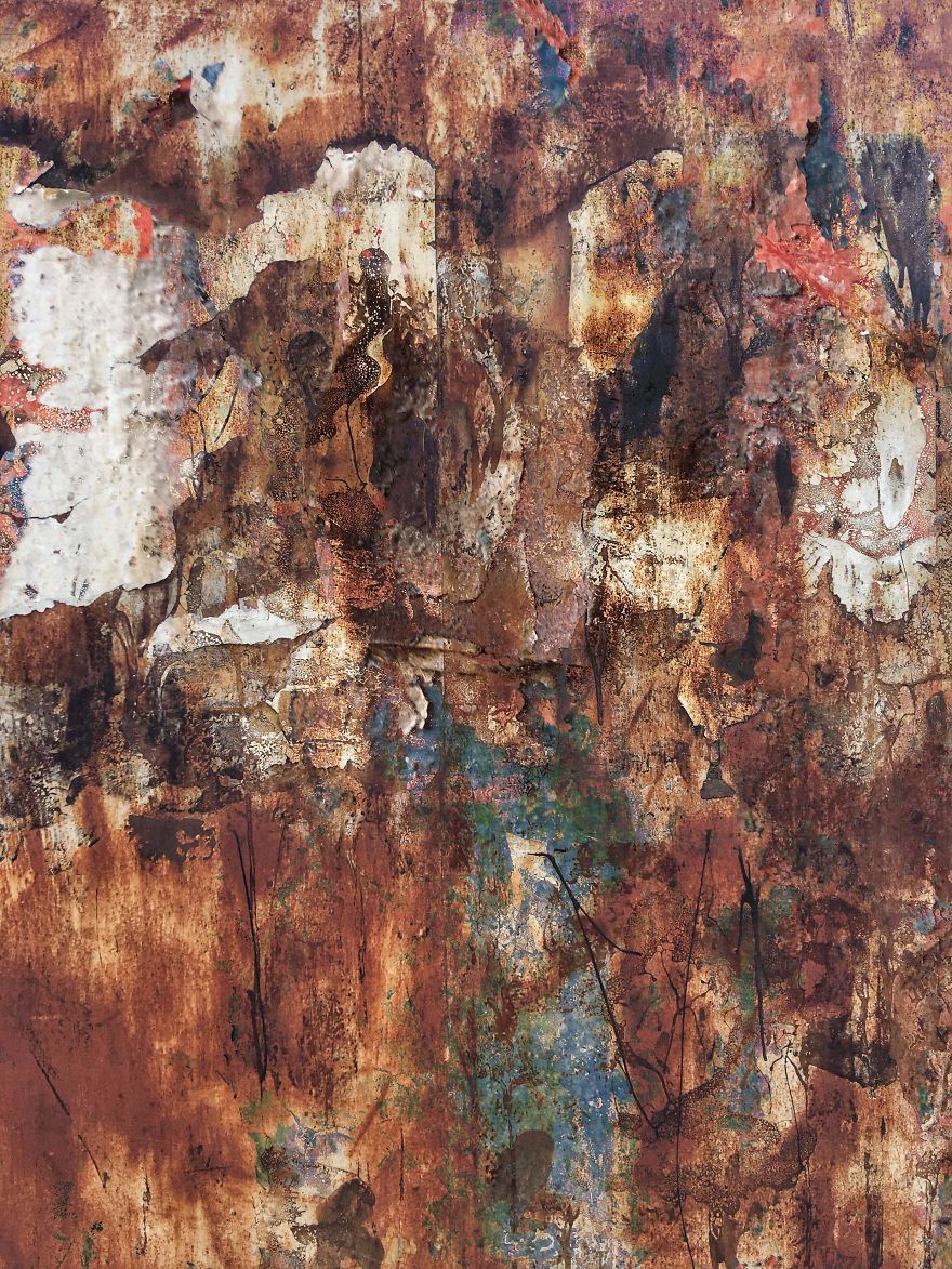 Artist Turns His Surrounding Environment From Abandoned Places And Small Abstract Details Into Elegance Pieces Of Art