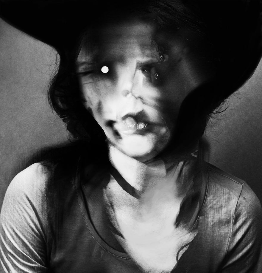 I Make Digital Collages About My Social Fears