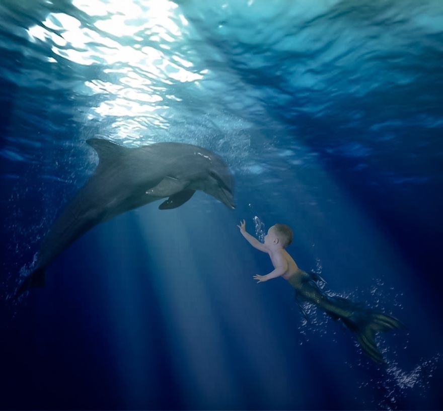 I Send My Two Year Old On Adventures Through Photoshop