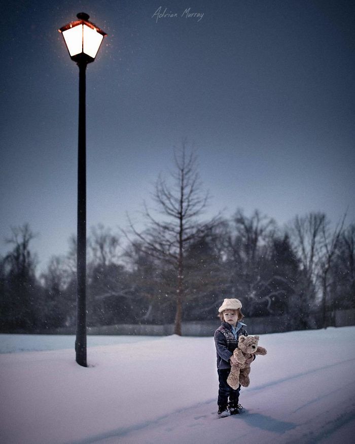 I’ve Been Taking Photos Of My Kids With Their Brother Bear For Years