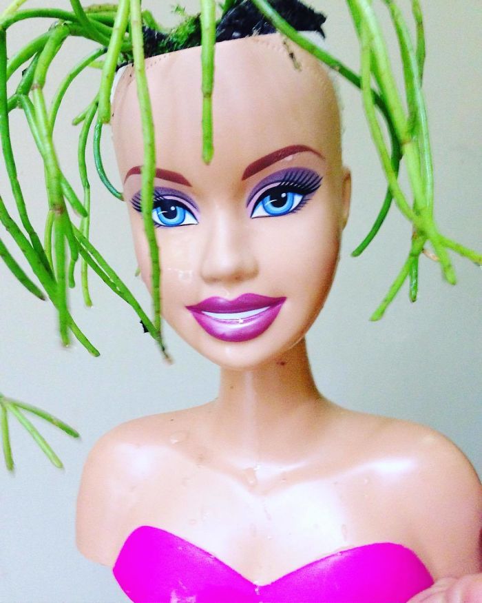 Creepy-Baby-Doll-Head-Planters