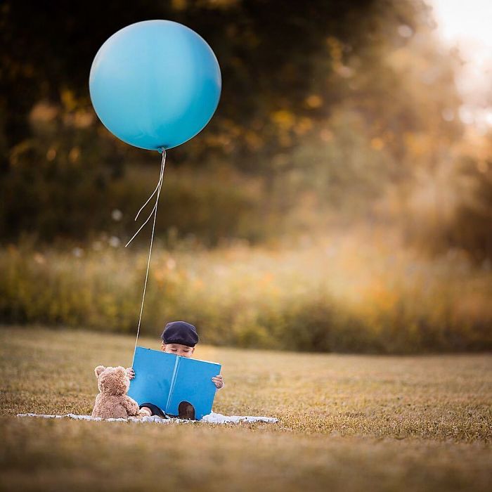 I’ve Been Taking Photos Of My Kids With Their Brother Bear For Years