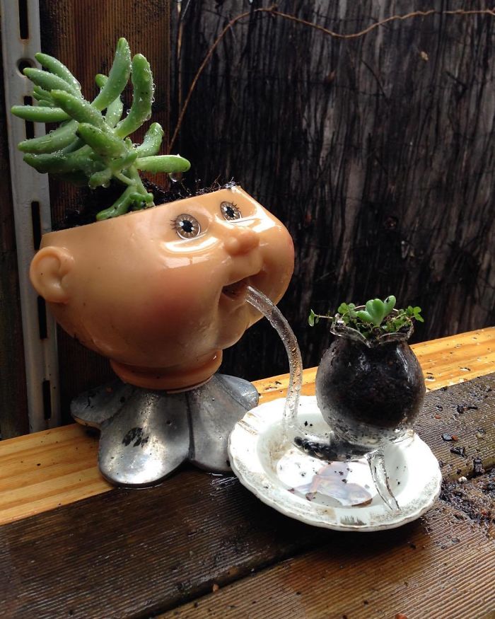 Creepy-Baby-Doll-Head-Planters