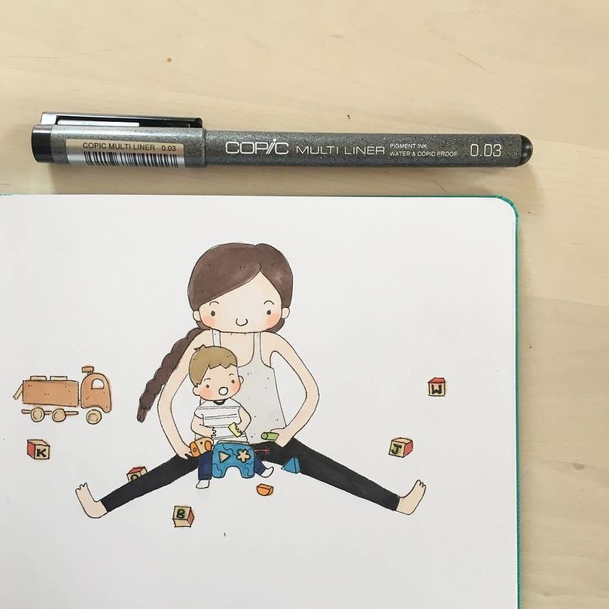 Trying To Focus On The Little Moments That Warm My Heart