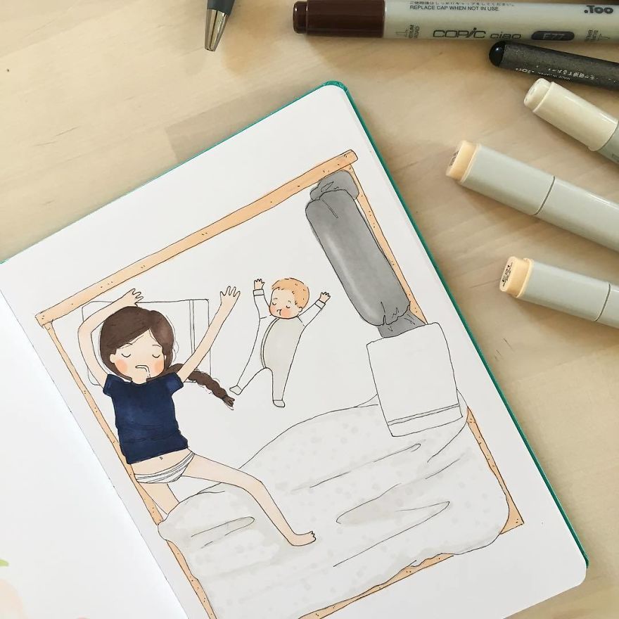 James Refuses To Sleep Anywhere But His Crib. But When He Was Little(R), I Would Take Him Into Our Bed In The Morning, Nurse, And We Would Sleep Until 10am Sometimes Even 11am