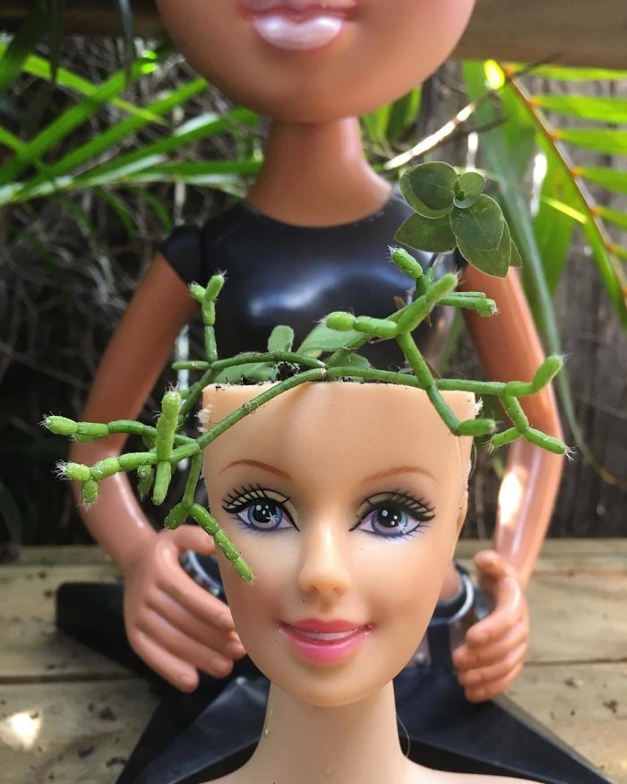 Creepy-Baby-Doll-Head-Planters