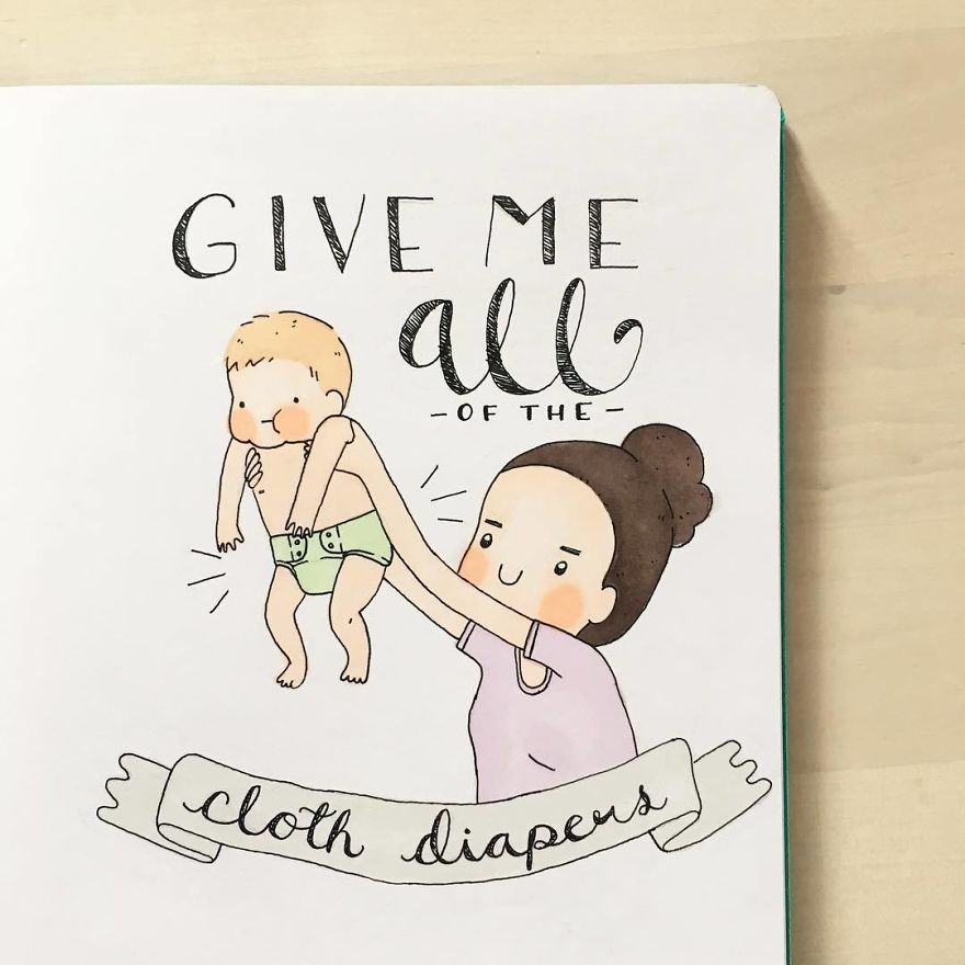 Cloth Diapers Bring On A Real, Serious Addiction. They're Supposed To Be "Economical" But As Soon As You Get One, You Need To Get Them All