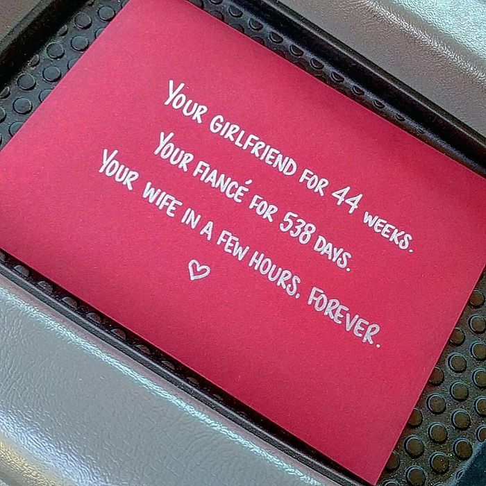 So The Wife And I Decided That Instead Of Writing Our Own Vows, We Would Write Letters To Each Other And Give Them To Each Other The Day Of The Wedding. Yes, That's Her Handwriting All Of The Time