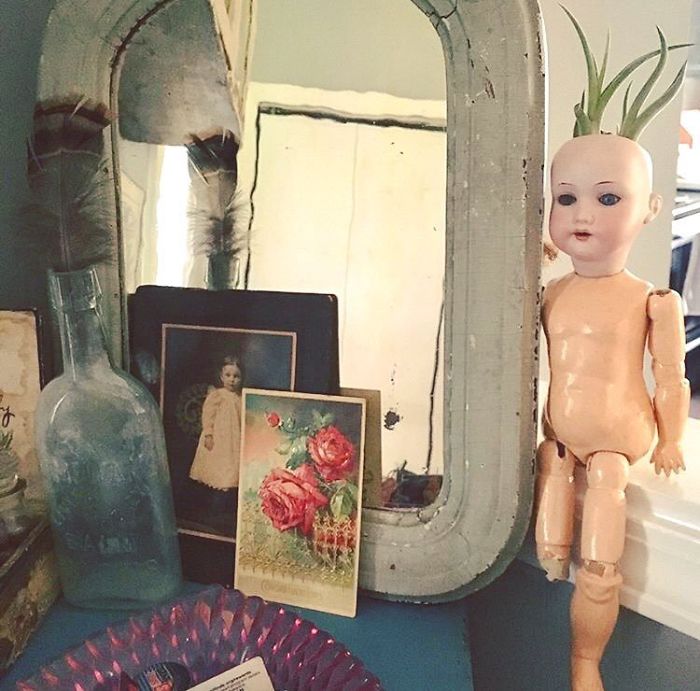 Creepy-Baby-Doll-Head-Planters