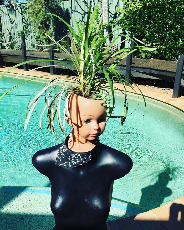 Creepy-Baby-Doll-Head-Planters