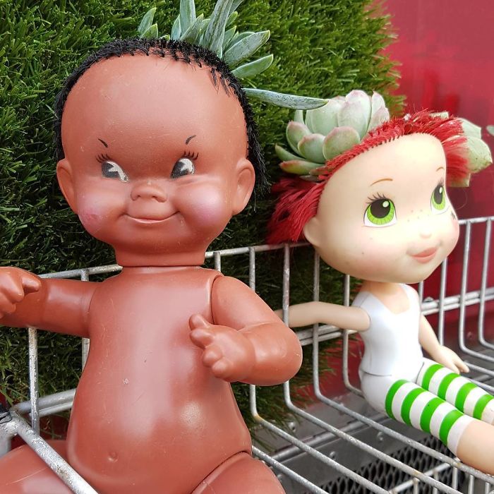 Creepy-Baby-Doll-Head-Planters