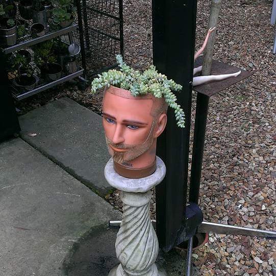 Creepy-Baby-Doll-Head-Planters