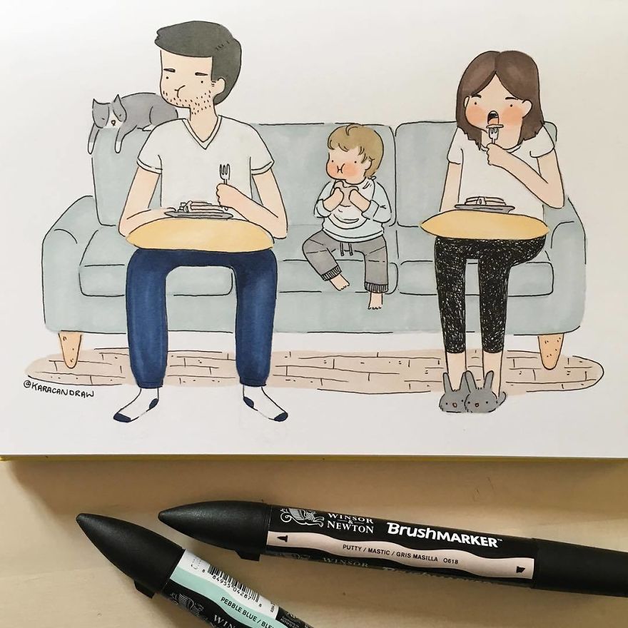 This Is What Weekends Look Like For Us. We Like To Stay At Home And Eat Pancakes On The Couch While Watching Our Favourite Sunday Shows