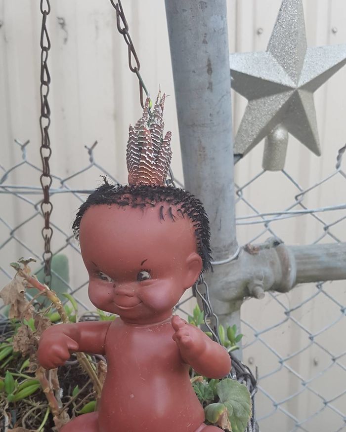Creepy-Baby-Doll-Head-Planters