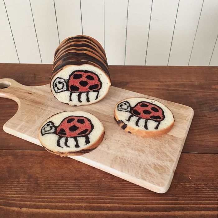 Ladybug Bread Loaf