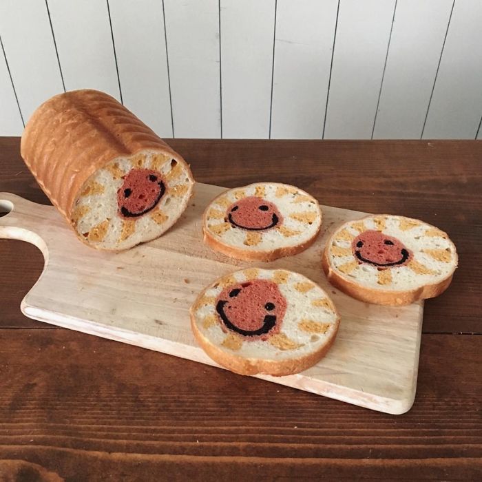 Baker "Hides" Designs On Their Breads Making Breakfast Become More Fun