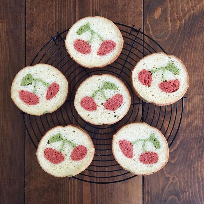 Baker "Hides" Designs On Their Breads Making Breakfast Become More Fun