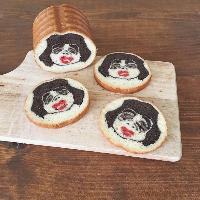 Baker "Hides" Designs On Their Breads Making Breakfast Become More Fun