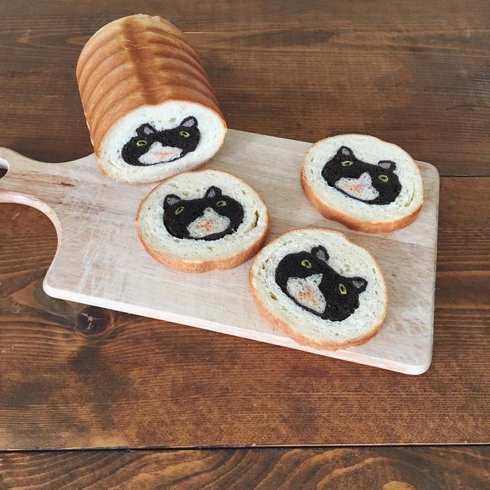 Cat Bread Loaf