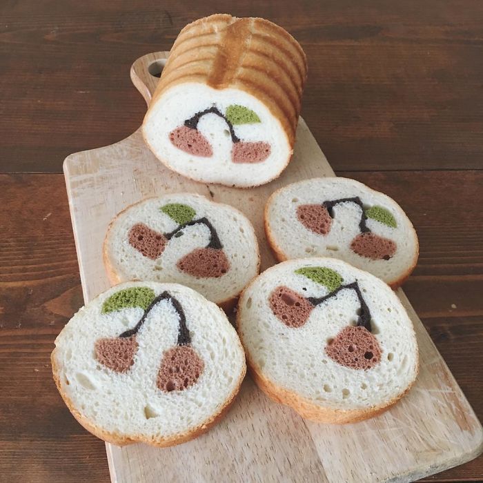 Baker "Hides" Designs On Their Breads Making Breakfast Become More Fun