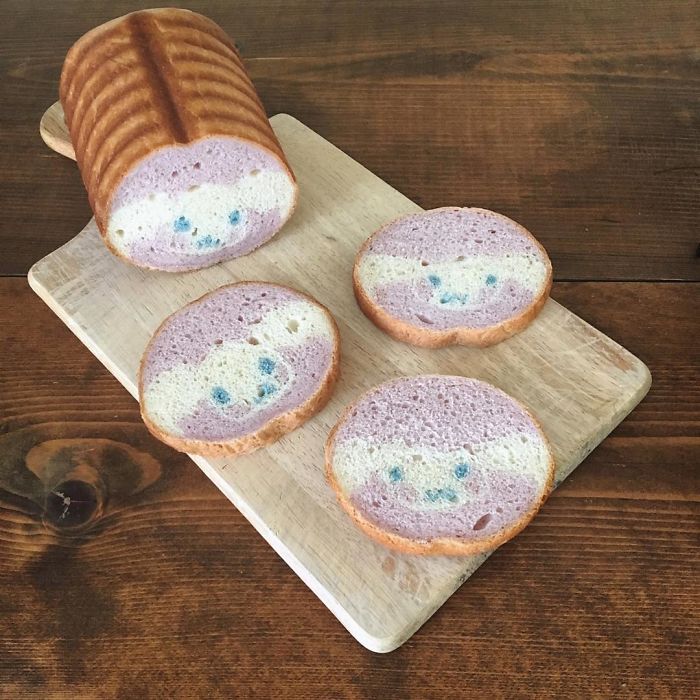 Baker "Hides" Designs On Their Breads Making Breakfast Become More Fun