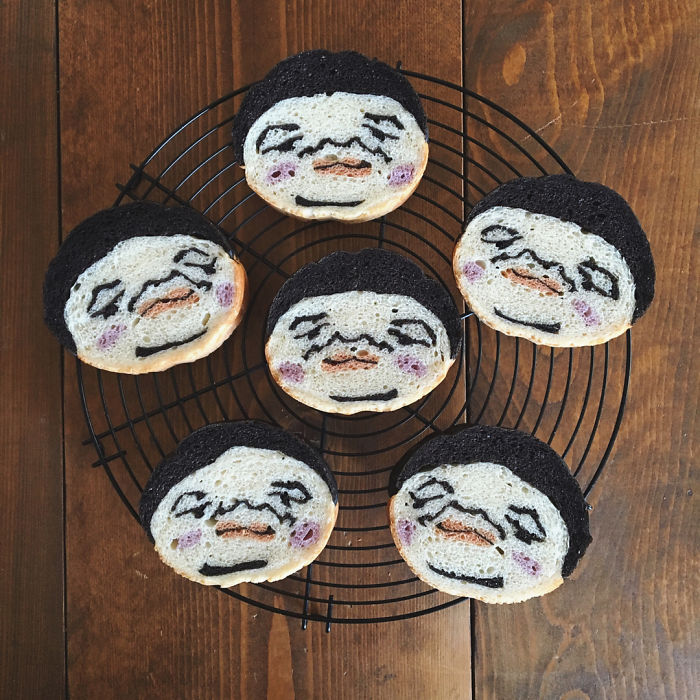 Baker "Hides" Designs On Their Breads Making Breakfast Become More Fun