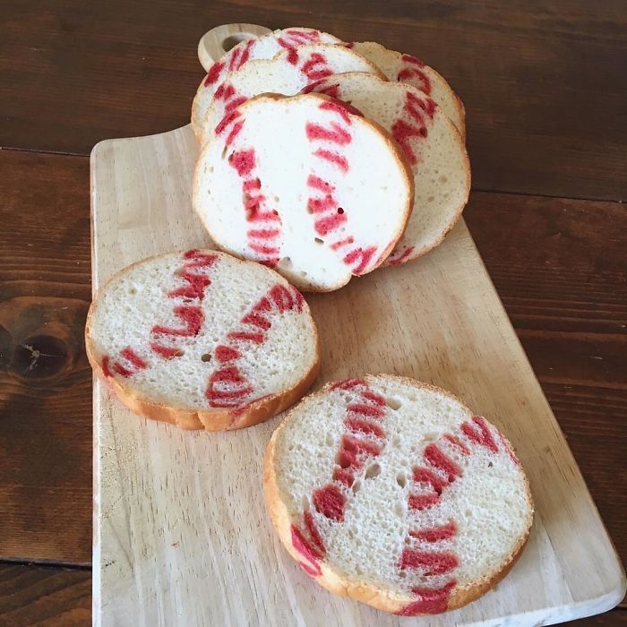 Baker "Hides" Designs On Their Breads Making Breakfast Become More Fun