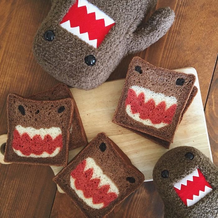 Domo Kun Bread Loaf
