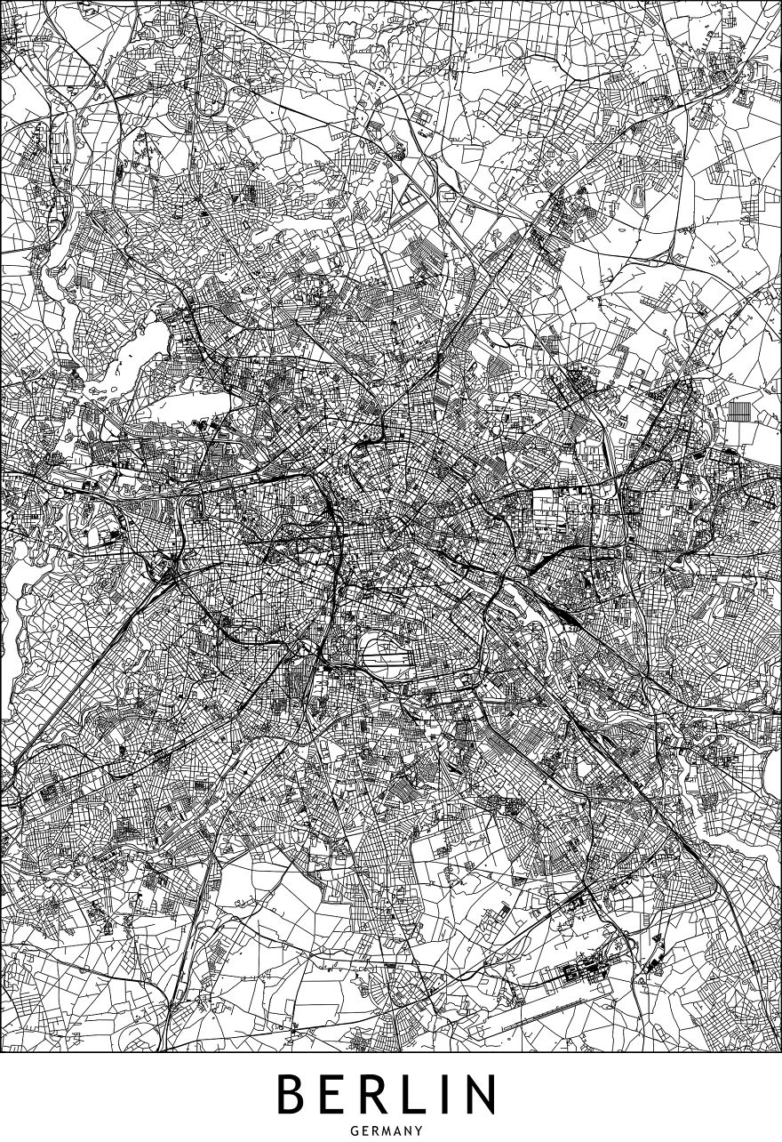 I Draw Line Maps Of World Cities