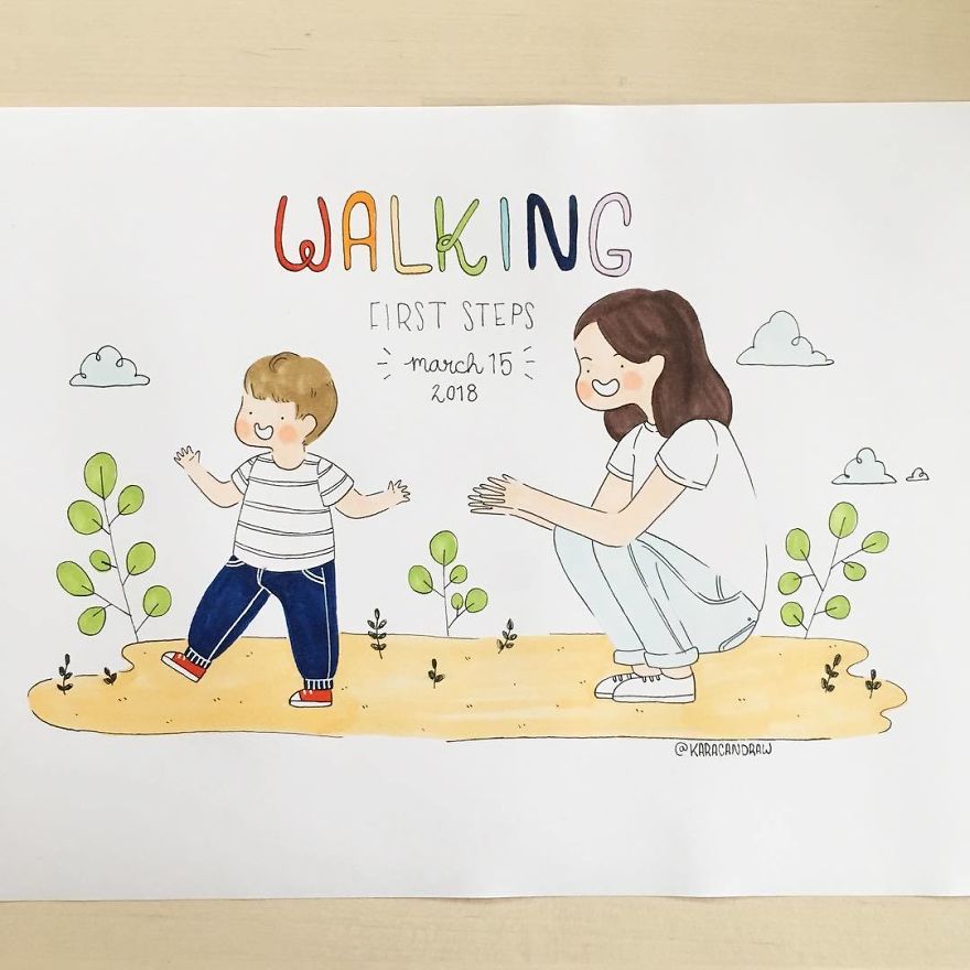 It Only Took Him 2 Years, But James Finally Took His First Steps Alone