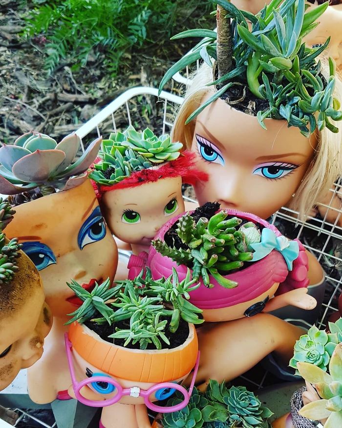 Creepy-Baby-Doll-Head-Planters