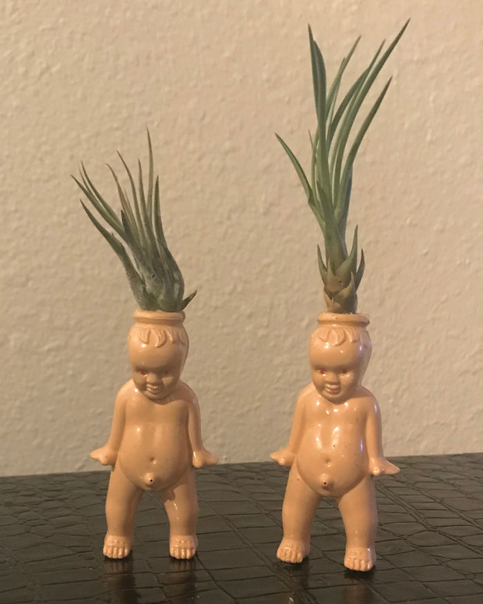 Creepy-Baby-Doll-Head-Planters