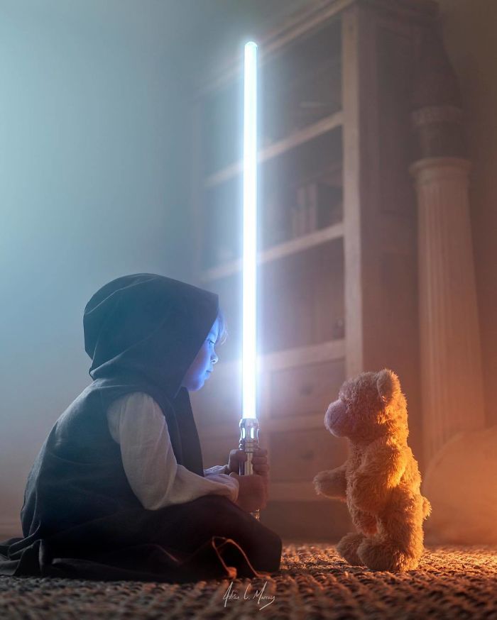 I’ve Been Taking Photos Of My Kids With Their Brother Bear For Years