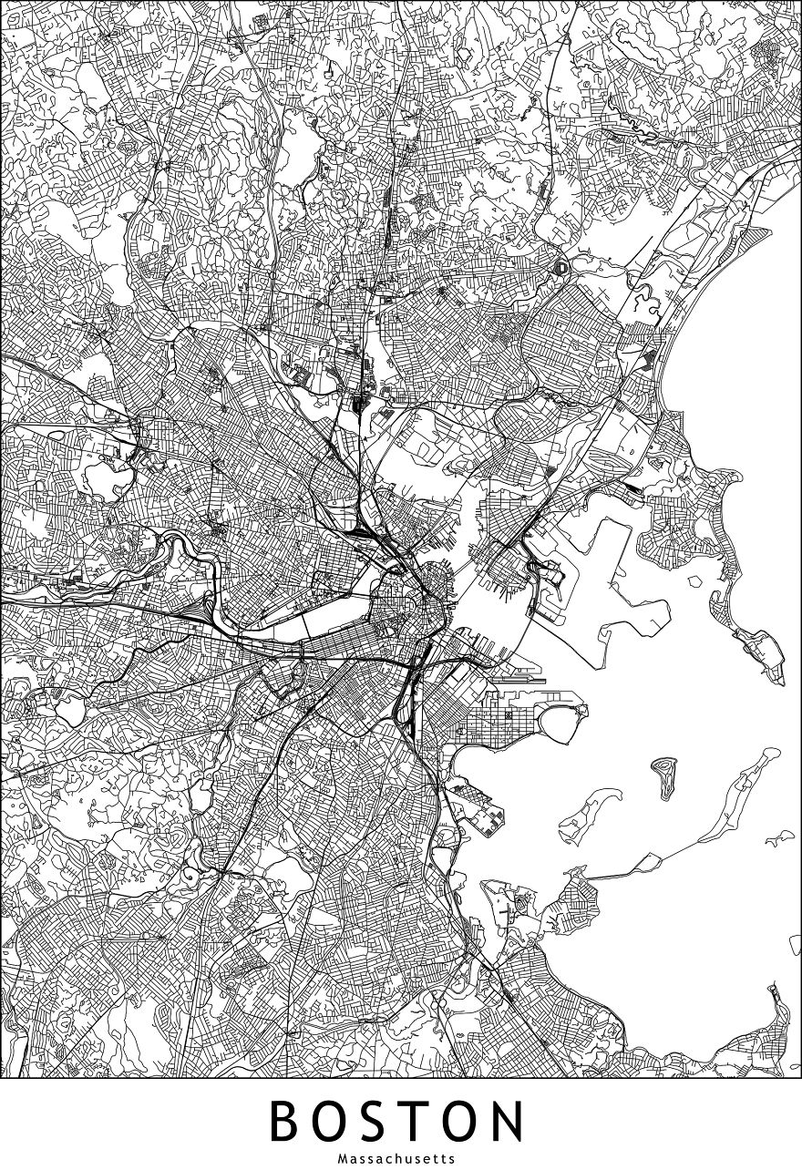 I Draw Line Maps Of World Cities