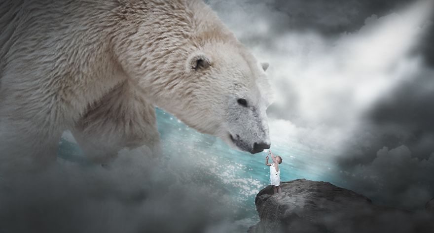 I Send My Two Year Old On Adventures Through Photoshop