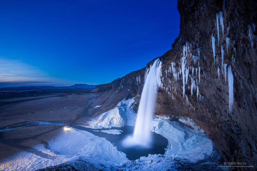 Unique View Of Seljalandsfoss