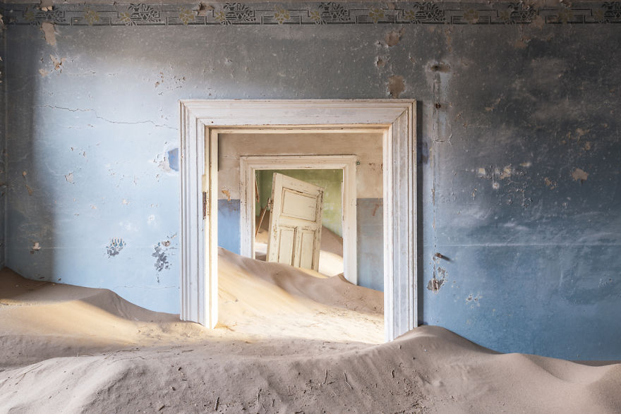 I Photographed An Abandoned Mining Village Sunken In Sand And Lost In The Namibian Desert I Photographed An Abandoned Mining Village Sunken In Sand And Lost In The Namibian Desert