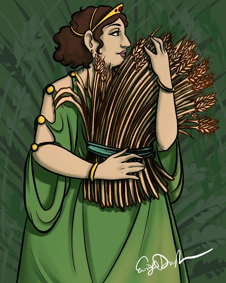 Goddess of Agriculture - Demeter.