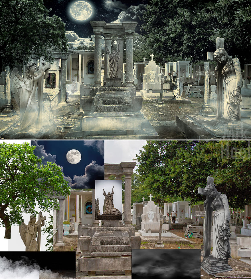 My Photomanipulations With The Horror Theme